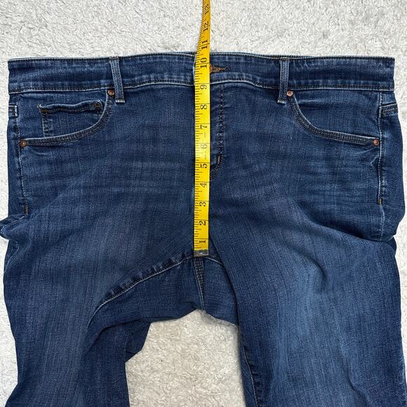 Loft Plus Modern Skinny Jean Slim Pockets Curvy Stretch Tapered Ankle Sz: 18 - Picture 4 of 10